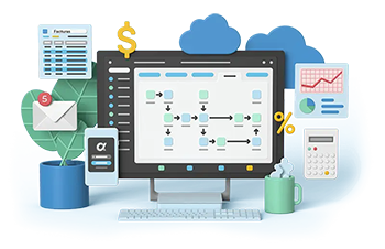 imagen alpha erp en la nube con todos sus modulos